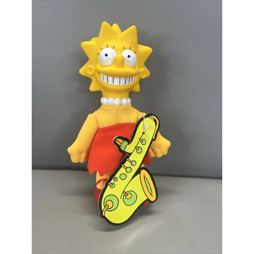 Meet The Simpsons Lisa Simpson Burger King Collectable Toy Vintage 90s 1990
